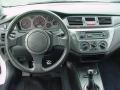 2006 Mitsubishi Lancer Evolution Black Leather Interior Dashboard Photo