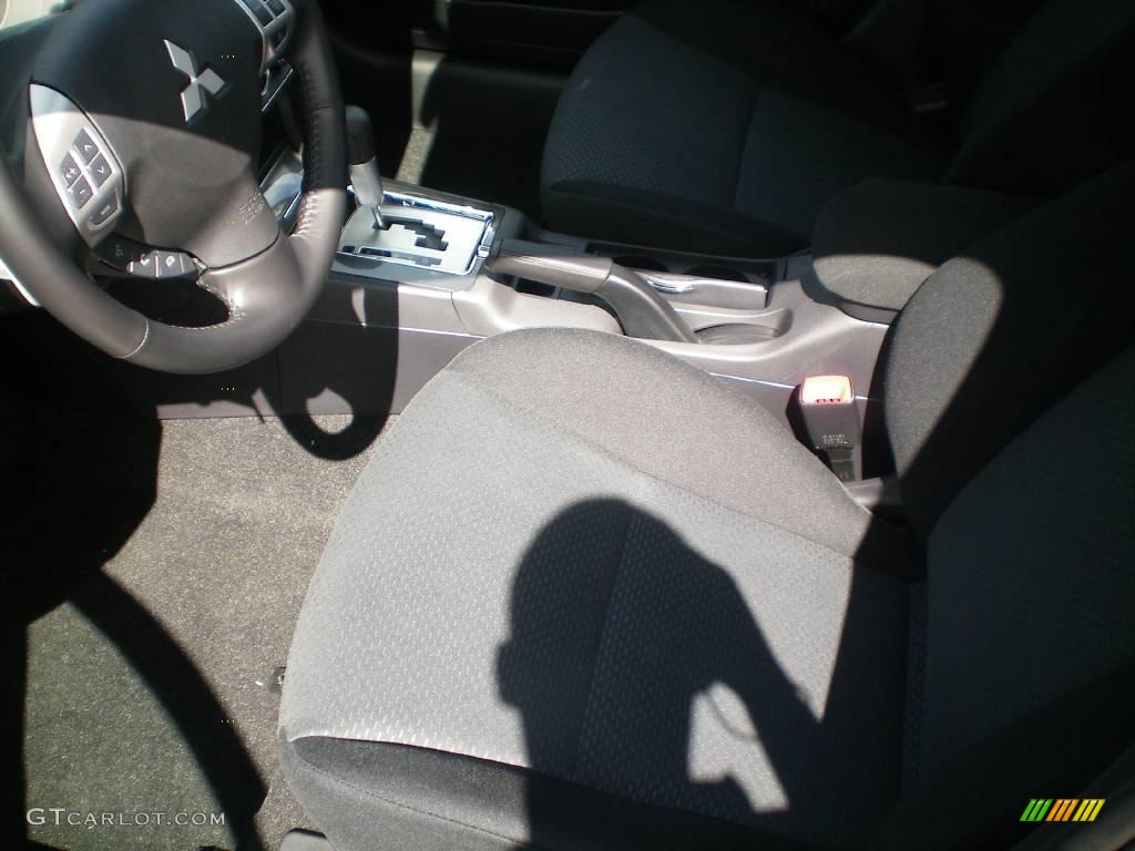 2010 Lancer GTS - Octane Blue Metallic / Black photo #2
