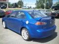 2010 Octane Blue Metallic Mitsubishi Lancer GTS  photo #8