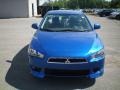 2010 Octane Blue Metallic Mitsubishi Lancer GTS  photo #13
