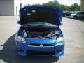 2010 Octane Blue Metallic Mitsubishi Lancer GTS  photo #14