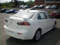 2010 Wicked White Metallic Mitsubishi Lancer ES  photo #10