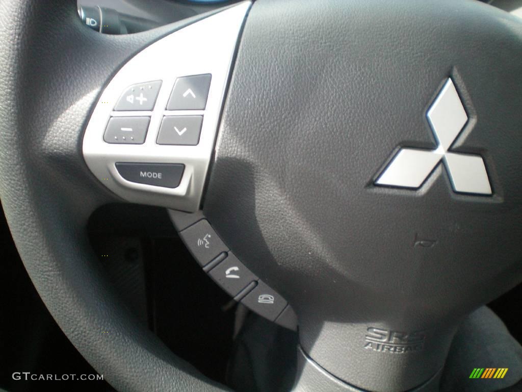 2010 Lancer ES - Octane Blue Metallic / Black photo #4