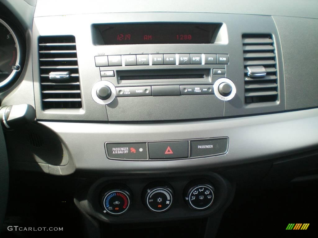 2010 Lancer ES - Octane Blue Metallic / Black photo #5