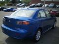 2010 Octane Blue Metallic Mitsubishi Lancer ES  photo #10