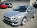 Apex Silver Metallic 2010 Mitsubishi Lancer GTS