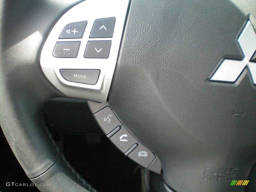 2010 Lancer GTS - Apex Silver Metallic / Black photo #5