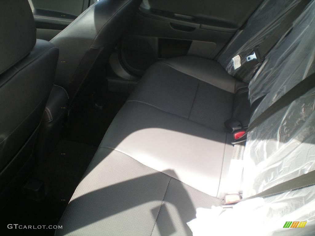 2010 Lancer GTS - Apex Silver Metallic / Black photo #20