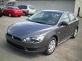 2010 Graphite Gray Pearl Mitsubishi Lancer DE  photo #1