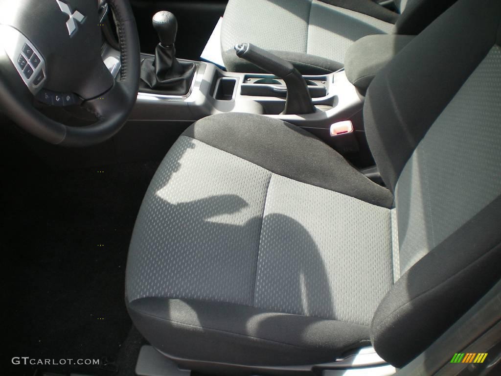 2010 Lancer GTS - Graphite Gray Pearl / Black photo #2