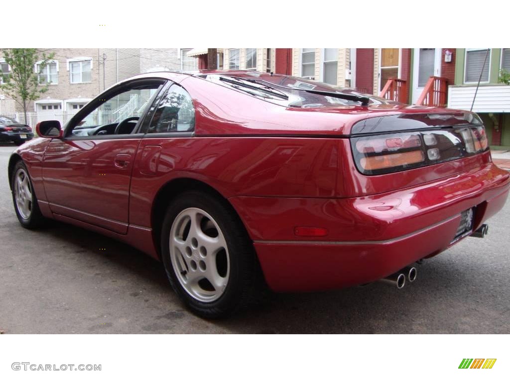 1994 300ZX Coupe - Cherry Red Pearl Metallic / Black photo #3