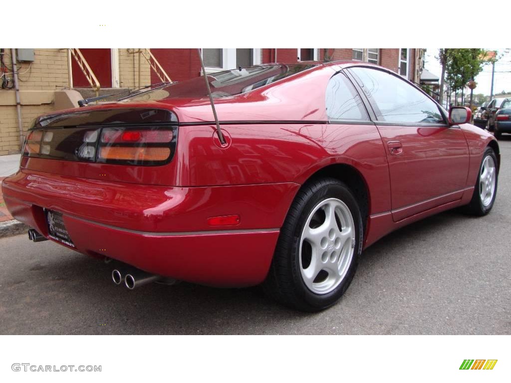 1994 300ZX Coupe - Cherry Red Pearl Metallic / Black photo #4