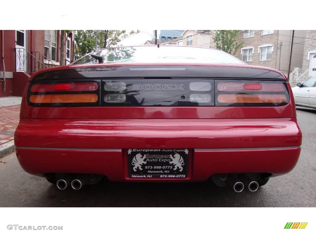 1994 300ZX Coupe - Cherry Red Pearl Metallic / Black photo #5