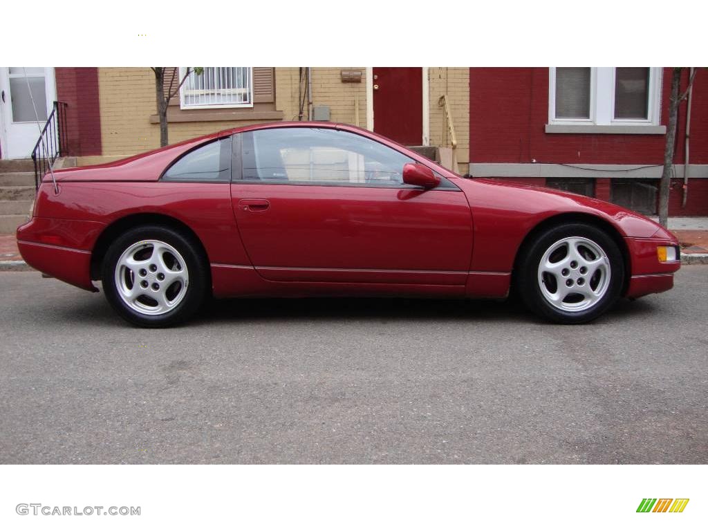 1994 300ZX Coupe - Cherry Red Pearl Metallic / Black photo #6
