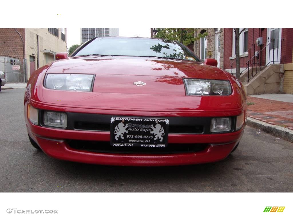 1994 300ZX Coupe - Cherry Red Pearl Metallic / Black photo #7