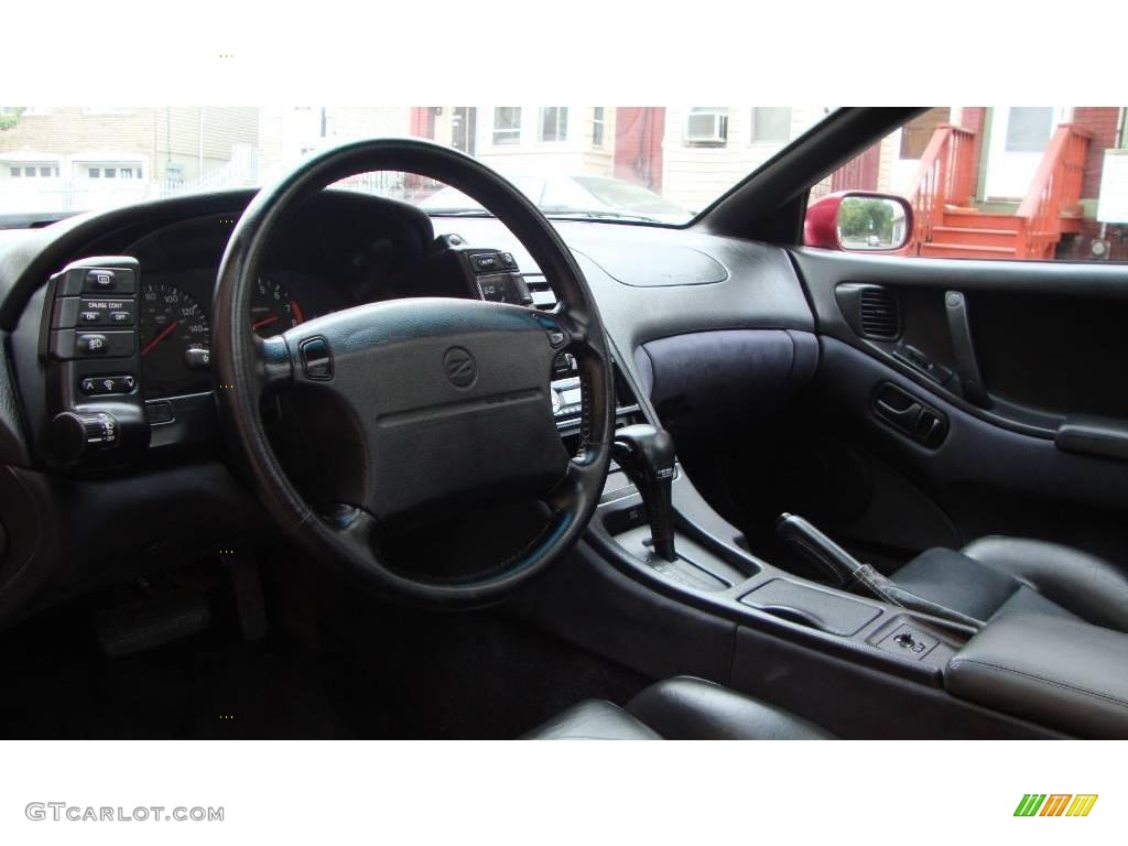 1994 300ZX Coupe - Cherry Red Pearl Metallic / Black photo #9