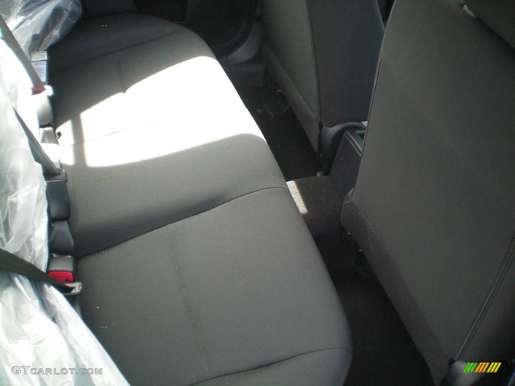 2010 Lancer DE - Apex Silver Metallic / Black photo #20