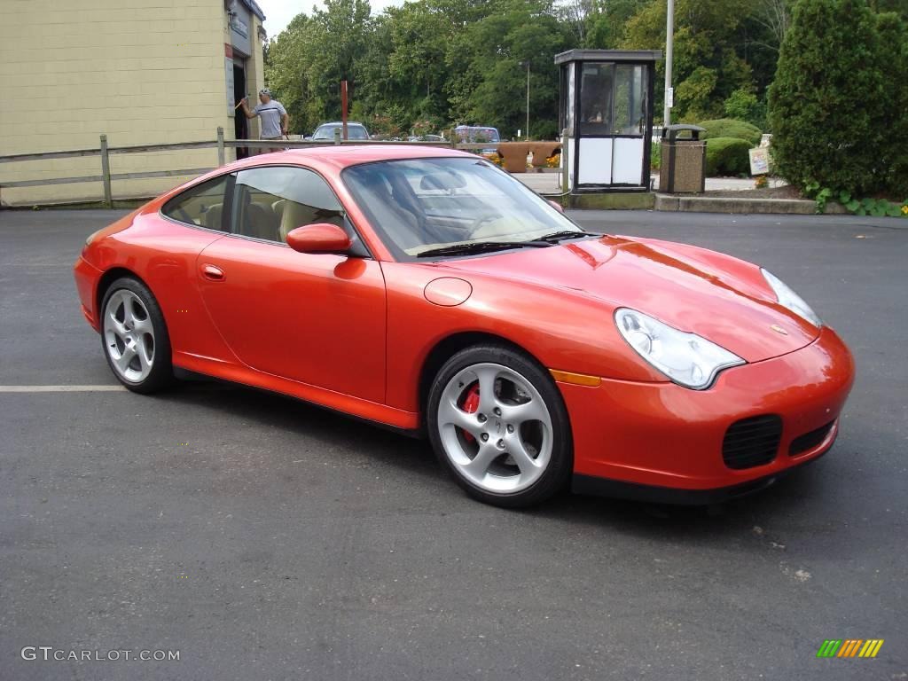 Zanzibar Red Metallic 2002 Porsche 911 Carrera 4S Coupe Exterior Photo #17778432