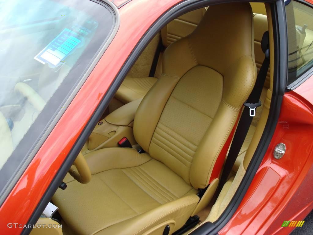 Savanna Beige Interior 2002 Porsche 911 Carrera 4S Coupe Photo #17778584