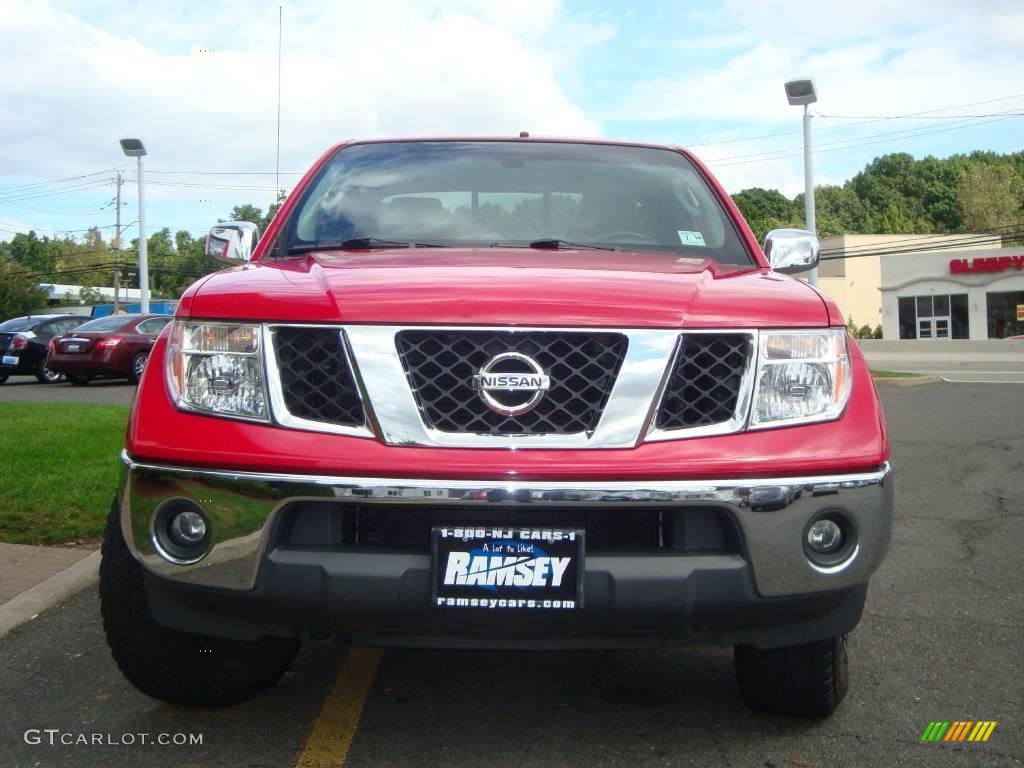 2006 Frontier NISMO King Cab 4x4 - Red Alert / Graphite photo #3