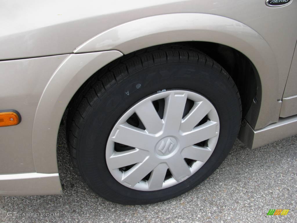 2005 Aerio S Sedan - Cool Beige Metallic / Black photo #4