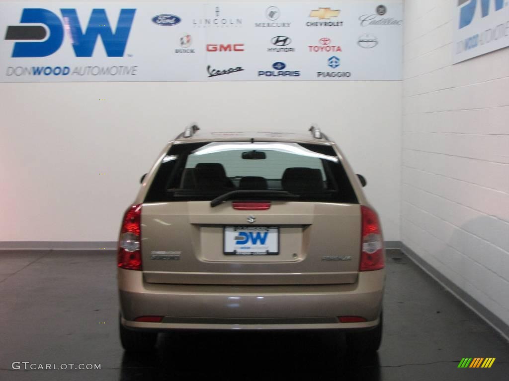 2006 Forenza Wagon - Champagne Beige Metallic / Grey photo #7