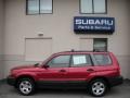 2005 Cayenne Red Pearl Subaru Forester 2.5 X  photo #6