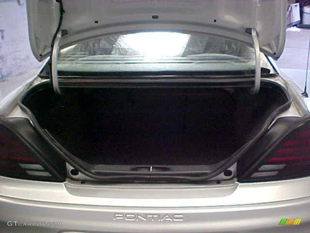 2002 Grand Am SE Sedan - Galaxy Silver Metallic / Dark Pewter photo #14
