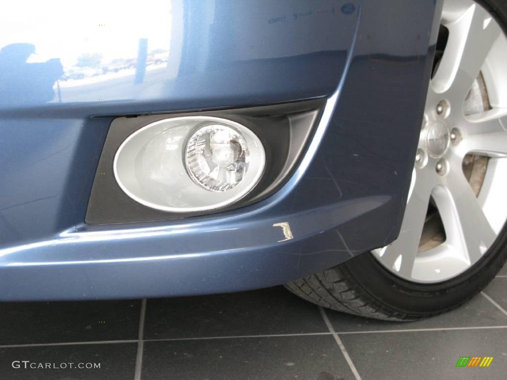2008 Legacy 2.5 GT Limited Sedan - Newport Blue Pearl / Warm Ivory photo #13
