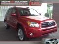 Barcelona Red Pearl 2008 Toyota RAV4 Sport