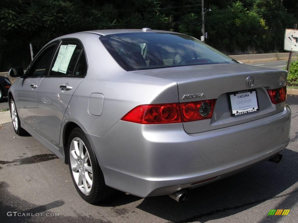 2006 TSX Sedan - Alabaster Silver Metallic / Ebony Black photo #6