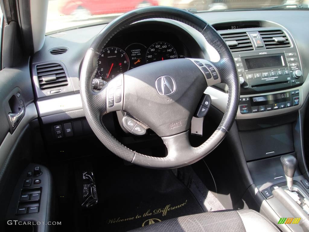 2006 TSX Sedan - Alabaster Silver Metallic / Ebony Black photo #11