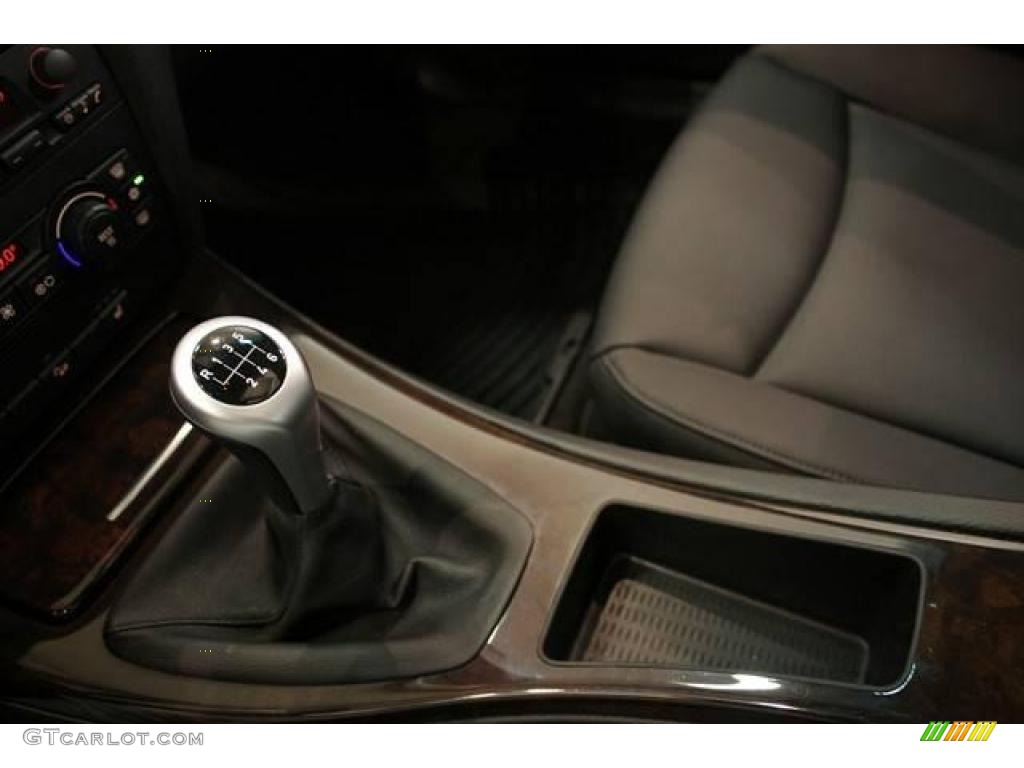 2006 3 Series 325xi Sedan - Titanium Silver Metallic / Black photo #15