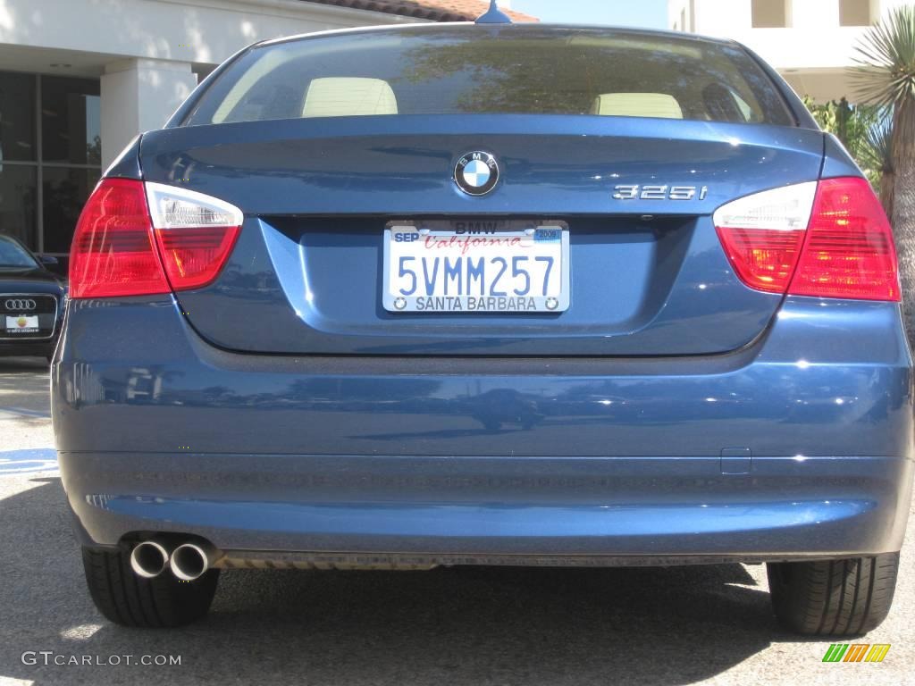 2006 3 Series 325i Sedan - Mystic Blue Metallic / Beige Dakota Leather photo #4