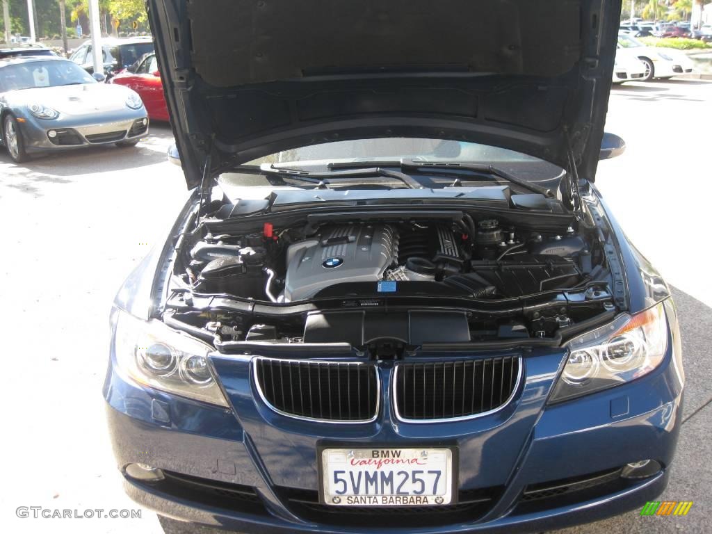 2006 3 Series 325i Sedan - Mystic Blue Metallic / Beige Dakota Leather photo #7