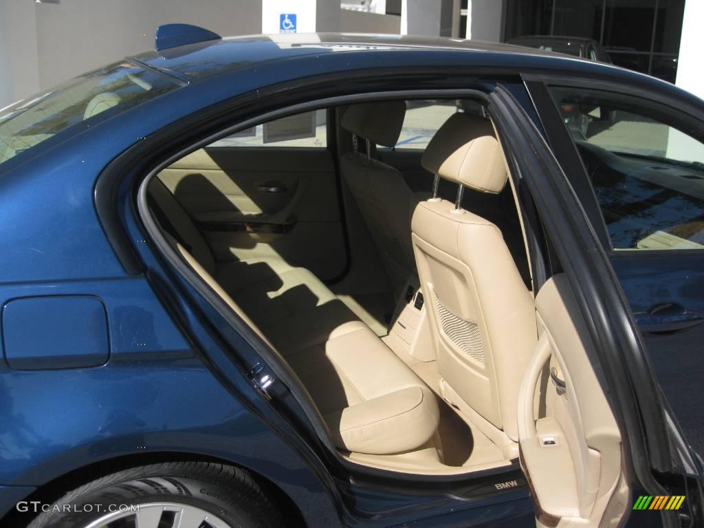 2006 3 Series 325i Sedan - Mystic Blue Metallic / Beige Dakota Leather photo #11