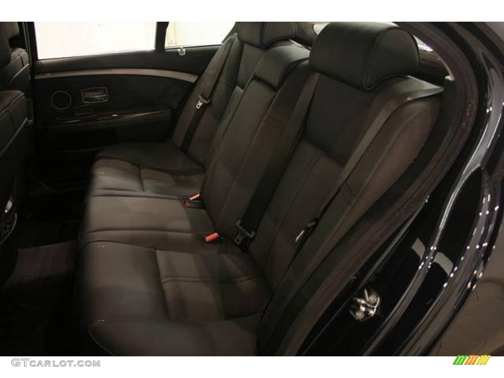 2006 7 Series 750i Sedan - Monaco Blue Metallic / Black/Black photo #21