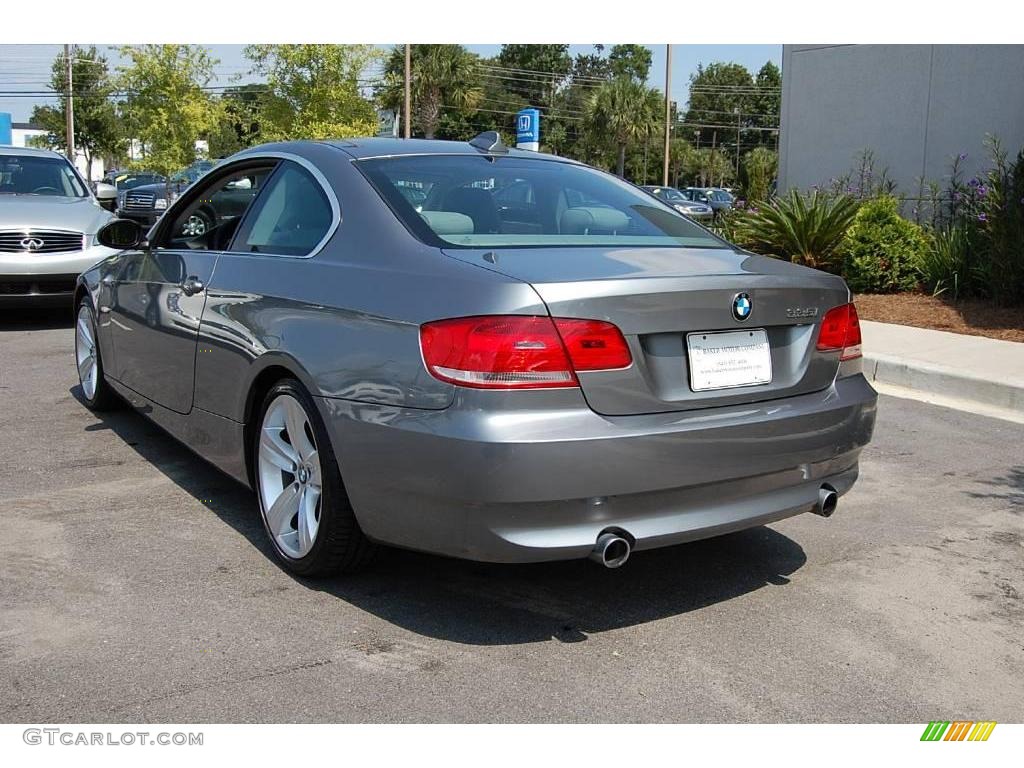 2007 3 Series 335i Coupe - Space Gray Metallic / Grey photo #18