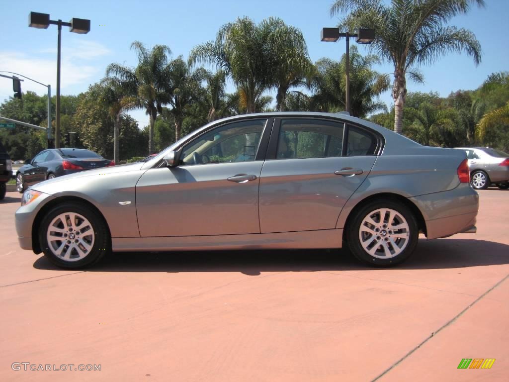 2007 3 Series 328i Sedan - Arctic Metallic / Beige Dakota Leather photo #5