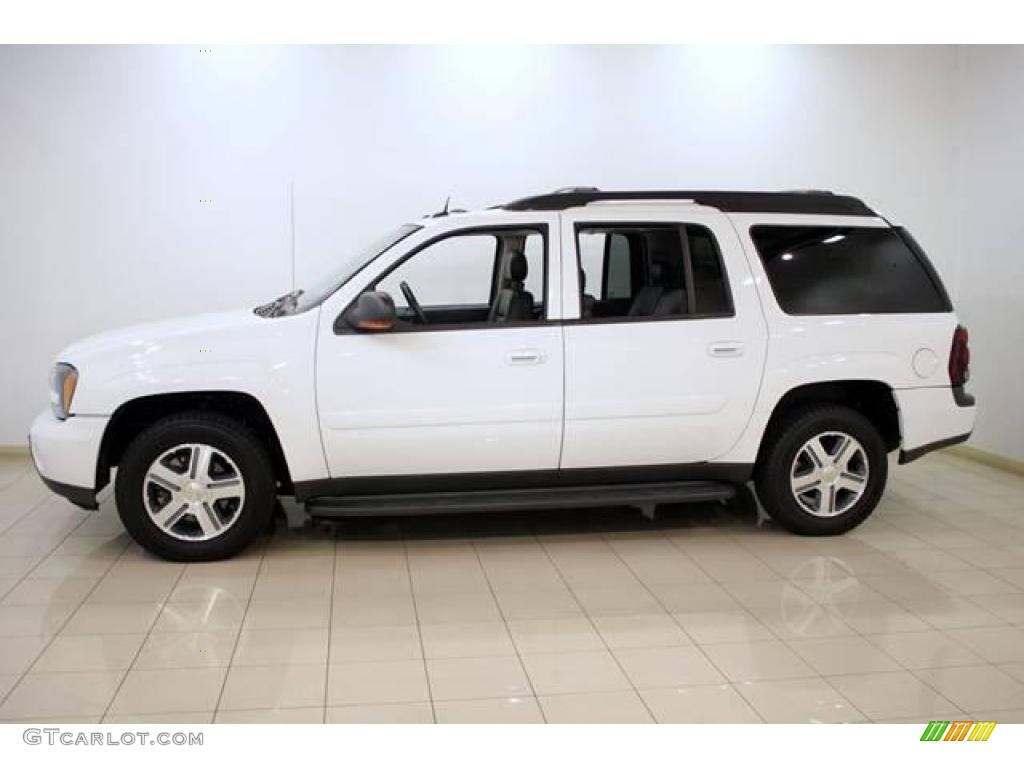 2005 TrailBlazer EXT LT 4x4 - Summit White / Ebony photo #4