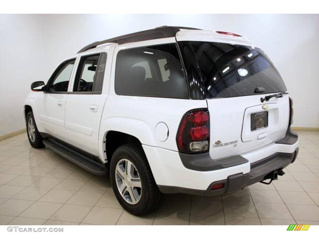 2005 TrailBlazer EXT LT 4x4 - Summit White / Ebony photo #5