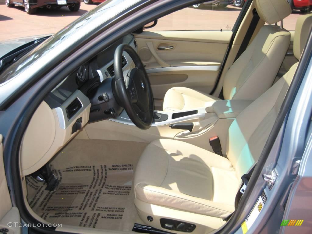 2007 3 Series 328i Sedan - Arctic Metallic / Beige Dakota Leather photo #12