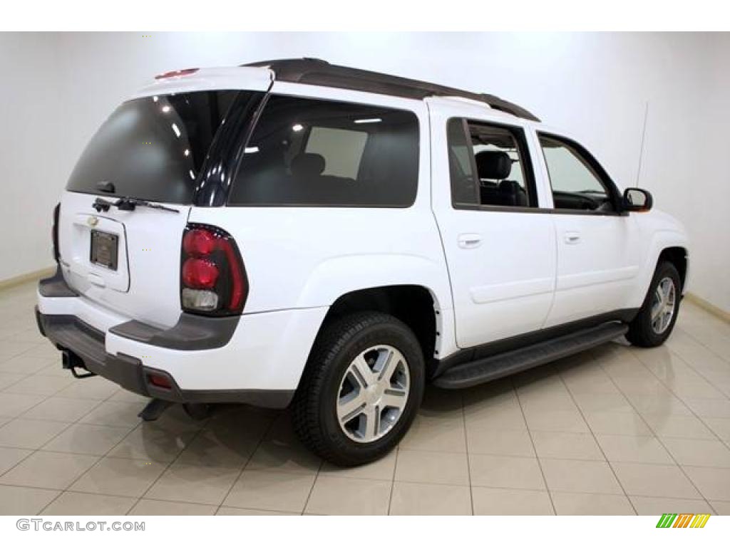 2005 TrailBlazer EXT LT 4x4 - Summit White / Ebony photo #7