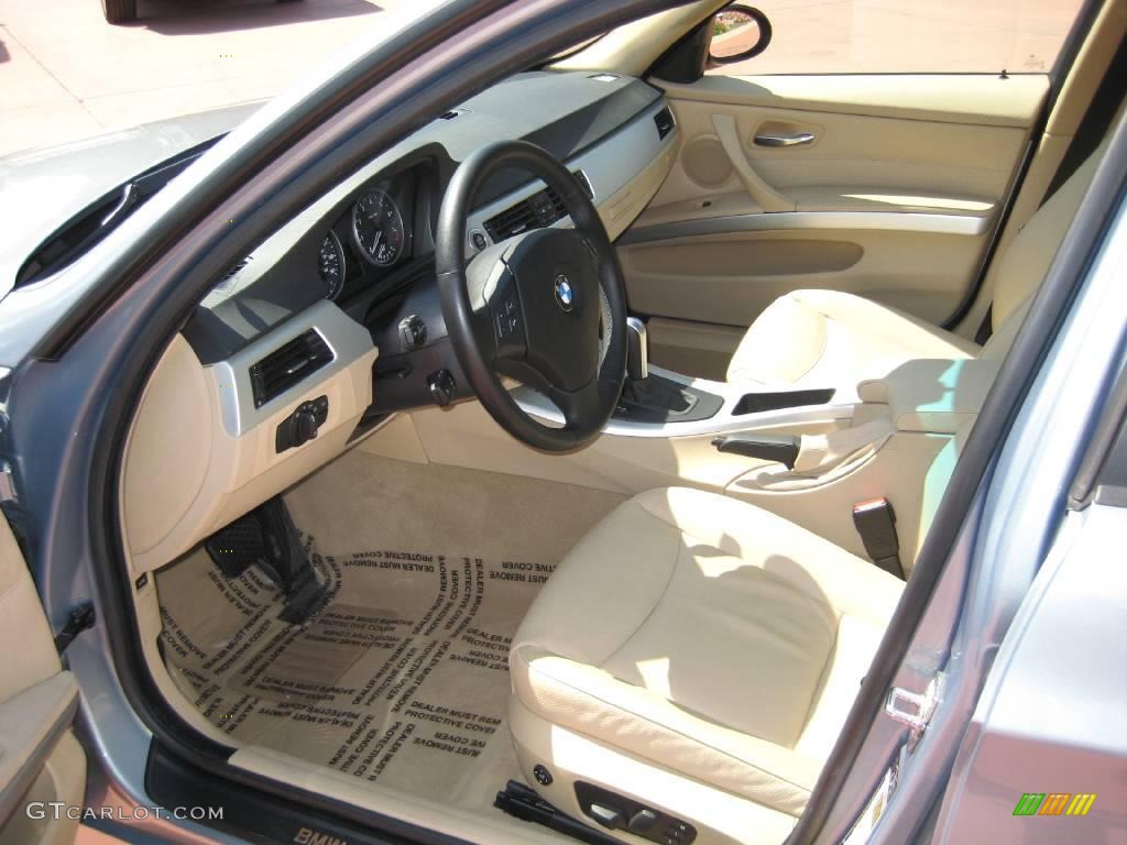 2007 3 Series 328i Sedan - Arctic Metallic / Beige Dakota Leather photo #13