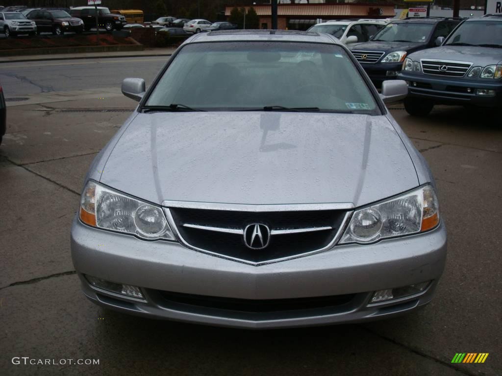 2002 TL 3.2 Type S - Satin Silver Metallic / Ebony photo #6