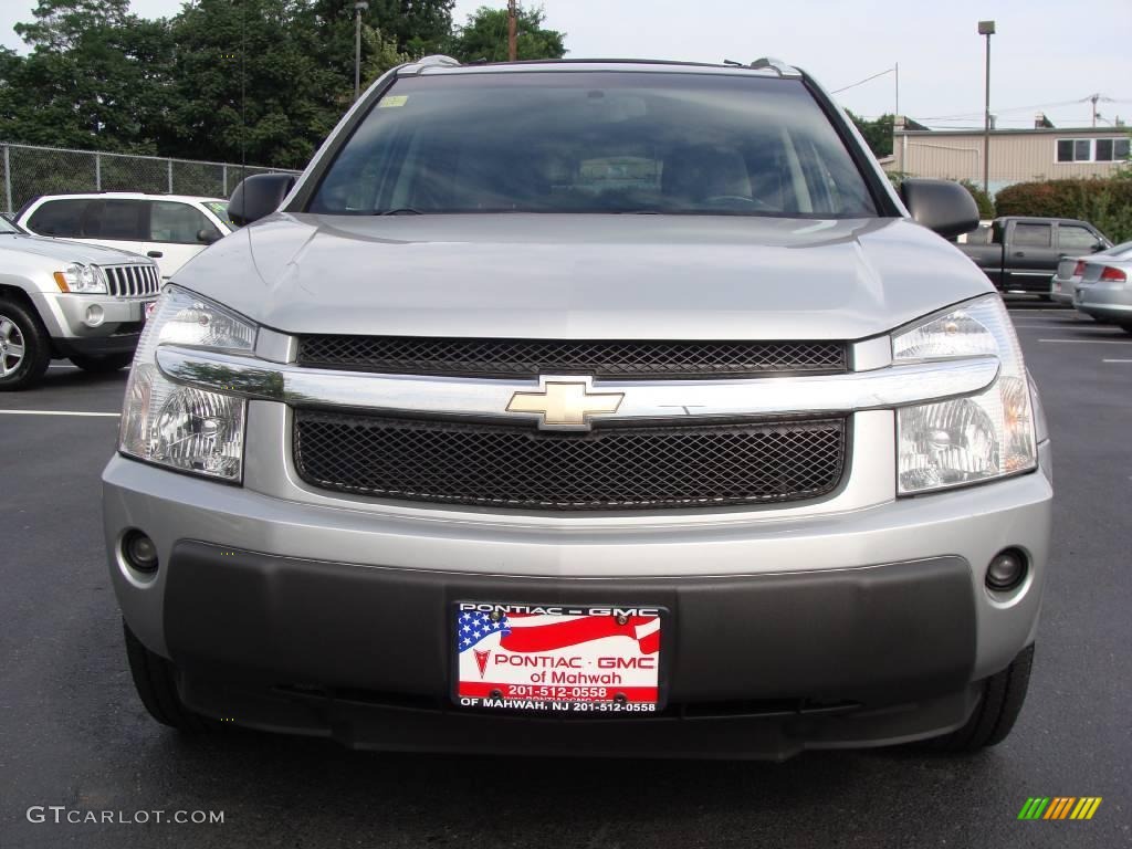 2005 Equinox LT AWD - Galaxy Silver Metallic / Light Gray photo #2
