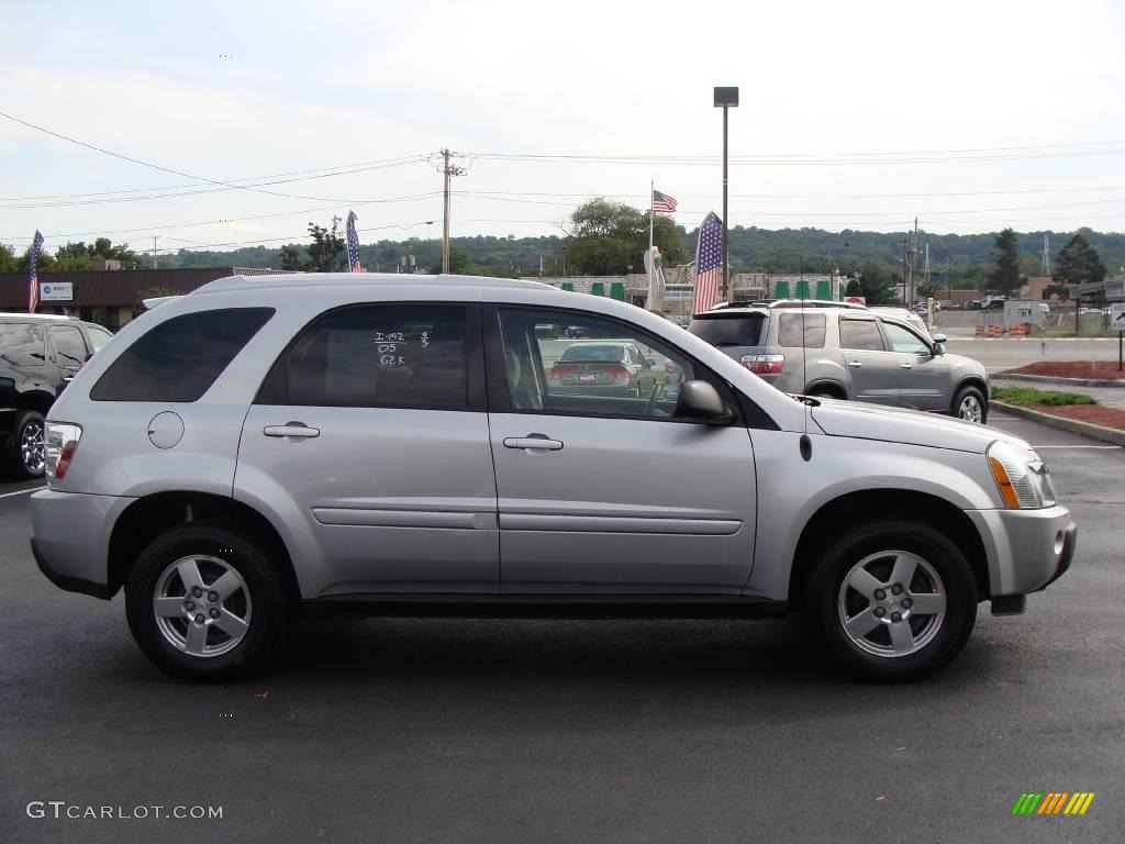 2005 Equinox LT AWD - Galaxy Silver Metallic / Light Gray photo #4