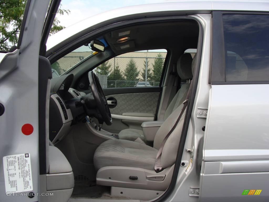 2005 Equinox LT AWD - Galaxy Silver Metallic / Light Gray photo #12