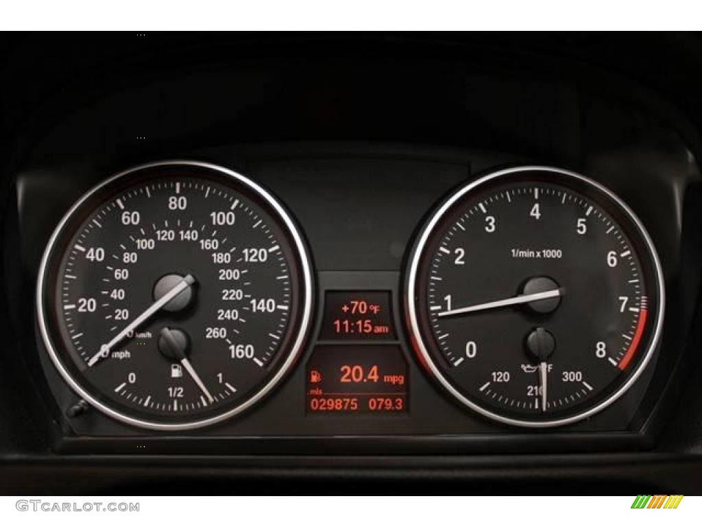 2007 3 Series 335i Coupe - Montego Blue Metallic / Grey photo #11