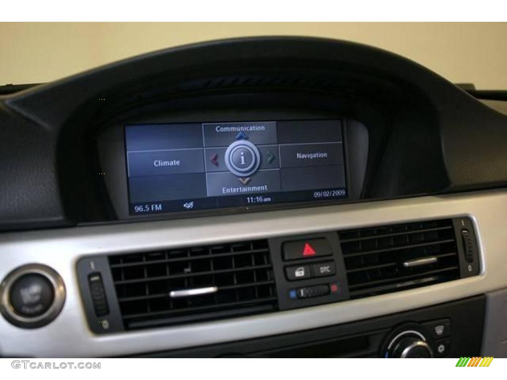 2007 3 Series 335i Coupe - Montego Blue Metallic / Grey photo #13